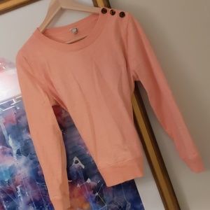 Adorable JCrew salmon peach top
